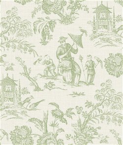 Seabrook Designs Chinoiserie Linen Herb