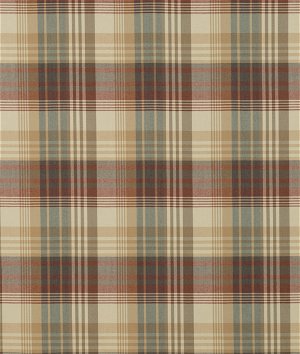 Mulberry Ancient Tartan Red/Charcoal Fabric