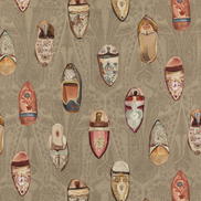 Mulberry Babouches Antique Fabric