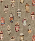Mulberry Babouches Antique Fabric