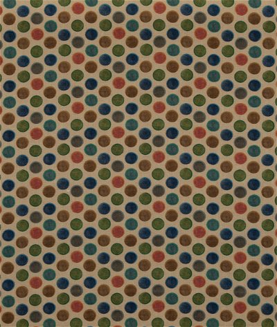 Mulberry Croquet Teal Fabric