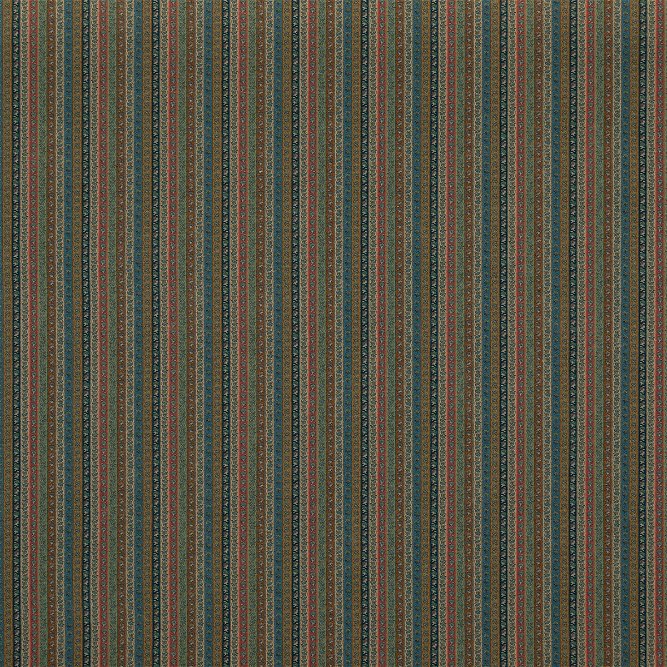 Mulberry Wilde Stripe Teal Fabric