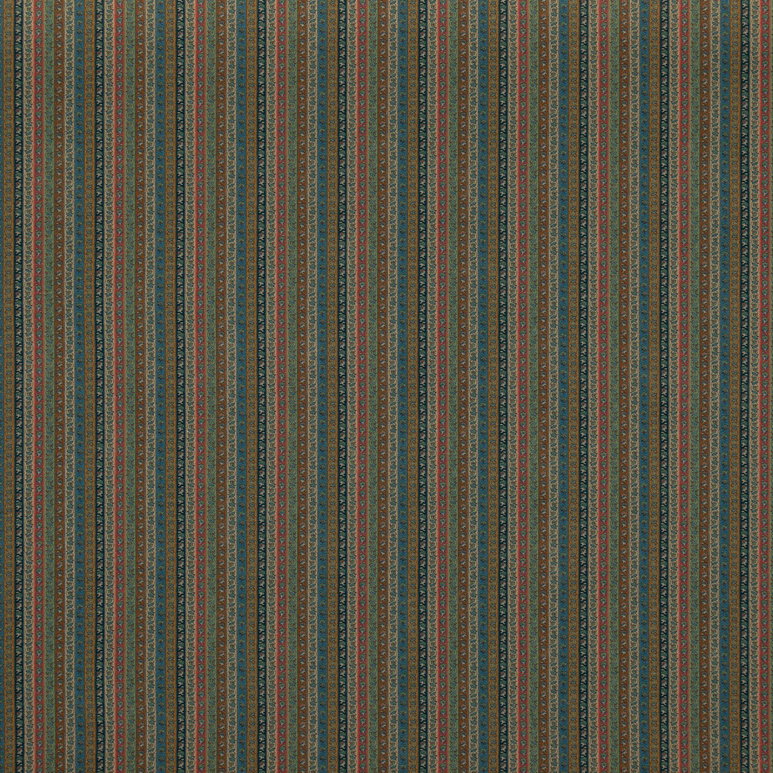 Mulberry Wilde Stripe Teal Fabric