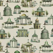 Mulberry Follies Emerald Fabric