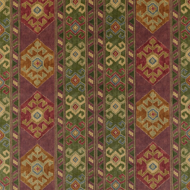 Mulberry Nomad Velvet Plum/Green Fabric
