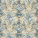 Mulberry Floral Rococo Blue Fabric