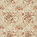 Mulberry Floral Rococo Red/Green Fabric