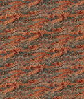 Mulberry End Paper Velvet Teal/Spice Fabric