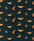Mulberry Duck Pond Velvet Indigo Fabric