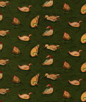 Mulberry Duck Pond Velvet Emerald Fabric