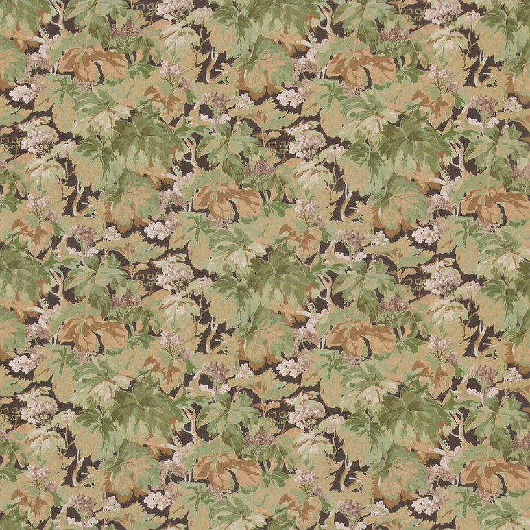Mulberry Country Walk Charcoal Fabric