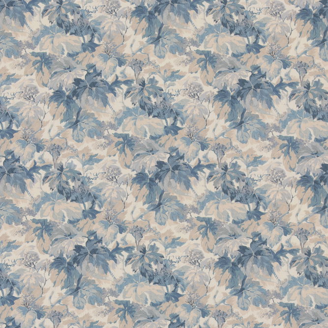 Mulberry Country Walk Blue Fabric