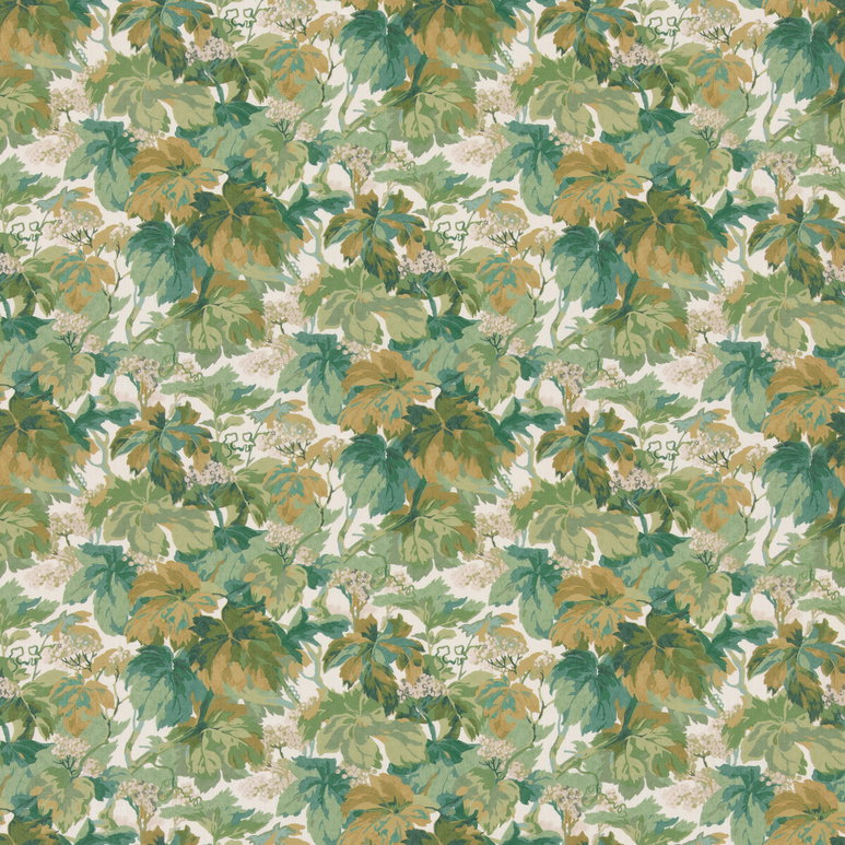 Mulberry Country Walk Emerald Fabric