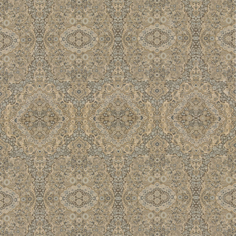 Mulberry Woodland Paisley Lovat Fabric