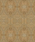 Mulberry Woodland Paisley Ochre Fabric