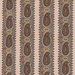 Mulberry Paisley Stripe Indigo/Red Fabric