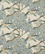 Mulberry Flying Ducks Blue