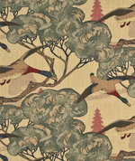 Mulberry Flying Ducks Camel/Grey