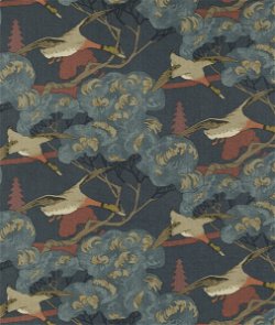 Mulberry Flying Ducks Red/Blue