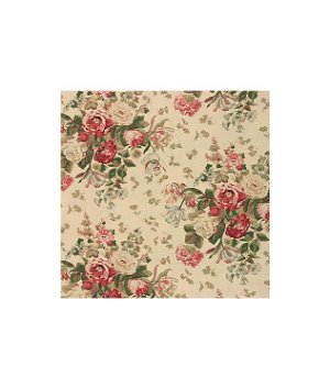 Mulberry Floral Bouquet Soft Pink Fabric