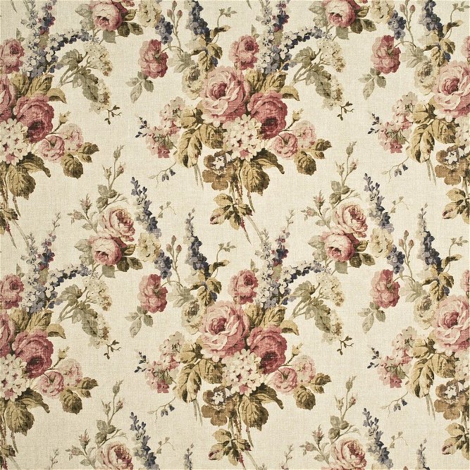 Mulberry Vintage Floral Antique/Rose Fabric