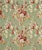 Mulberry Vintage Floral Coral/Sage Fabric