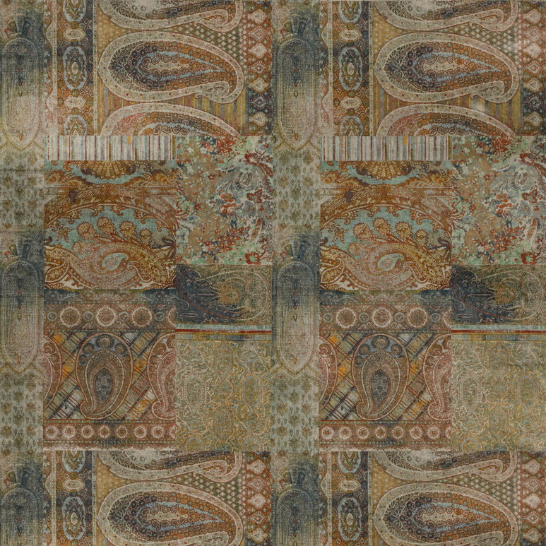 Mulberry Lomond Velvet Antique Fabric