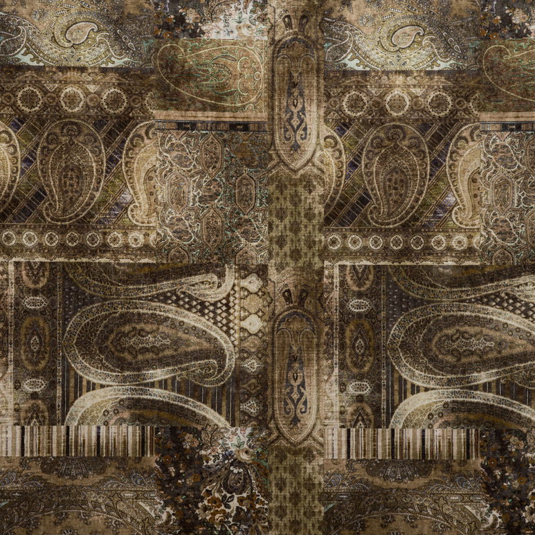 Mulberry Lomond Velvet Sage Fabric