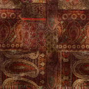 Mulberry Lomond Velvet Red/Plum Fabric