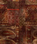 Mulberry Lomond Velvet Red/Plum Fabric