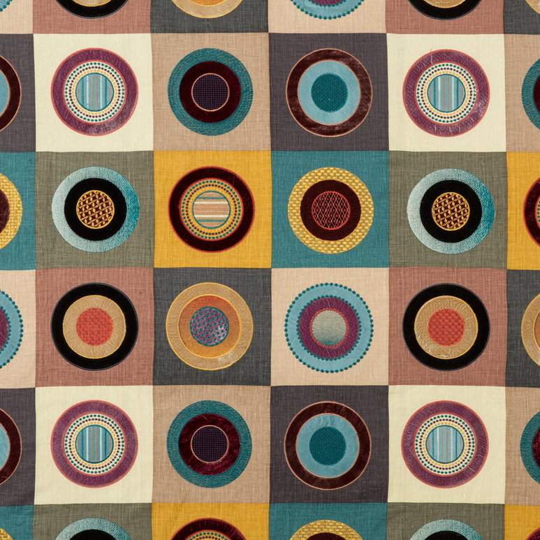 Mulberry Dress Circle Multi Fabric