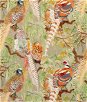 Mulberry Game Birds Velvet Stone/Multi Fabric