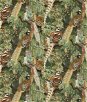 Mulberry Game Birds Velvet Forest Fabric