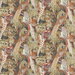 Mulberry Game Birds Linen Charcoal Fabric
