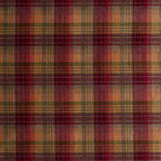 Mulberry Velvet Ancient Tartan Plum Fabric