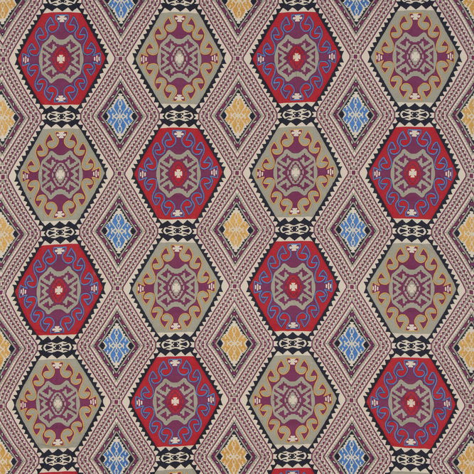 Mulberry Magic Carpet Plum Fabric