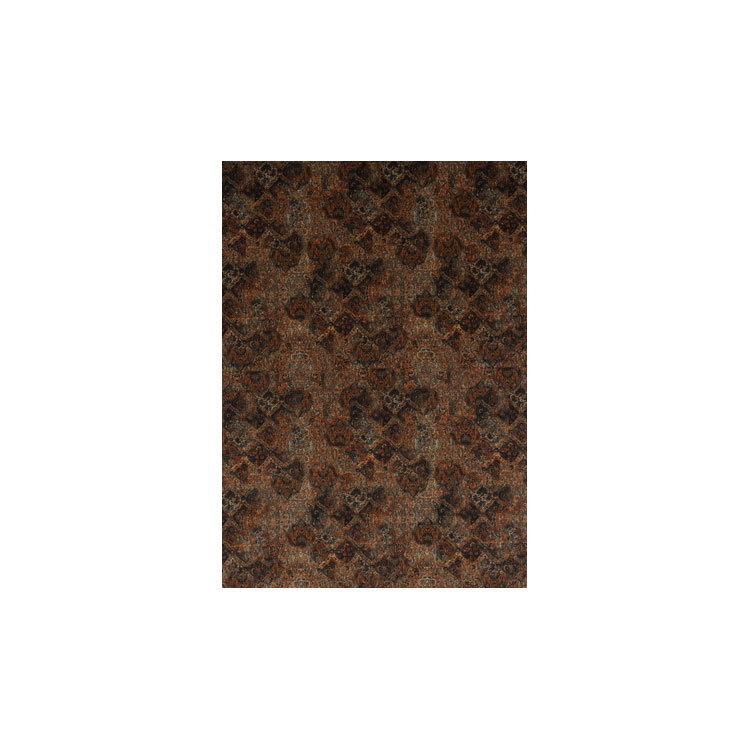 Mulberry Bohemian Velvet Teal/Spice Fabric