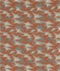 Mulberry Wild Geese Linen Spice Fabric