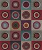 Mulberry Dress Circle Linen Red Fabric