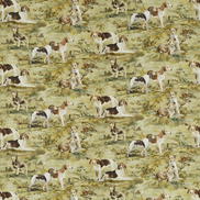 Mulberry Mulberry Hounds Linen Multi Fabric