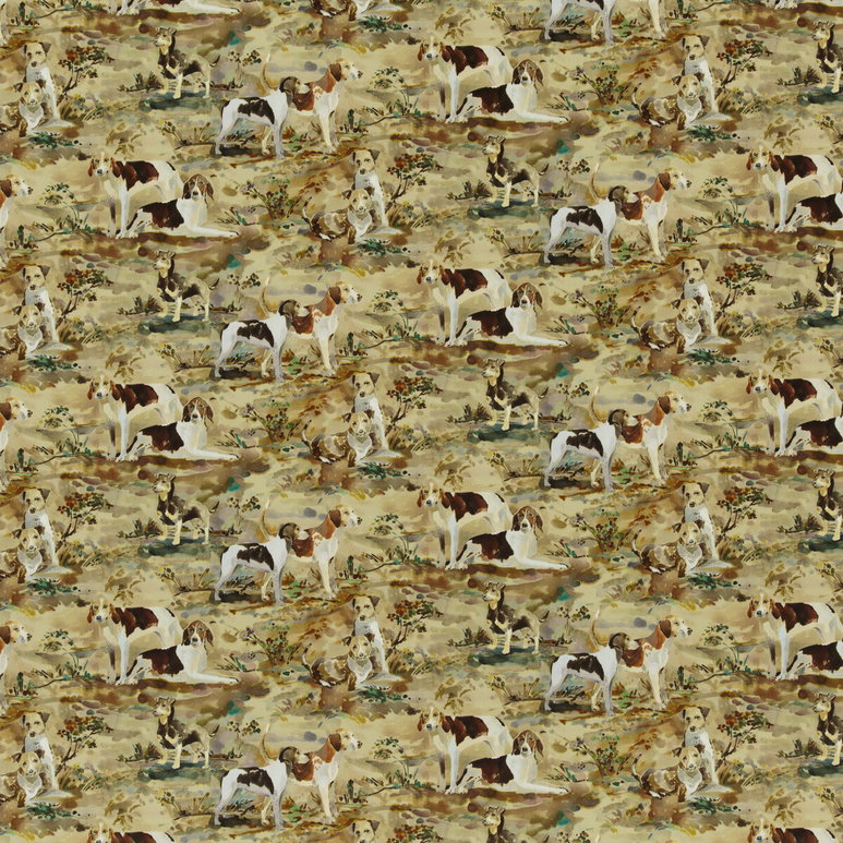 Mulberry Mulberry Hounds Velvet Multi Fabric