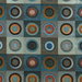 Mulberry Dress Circle Velvet Teal Fabric