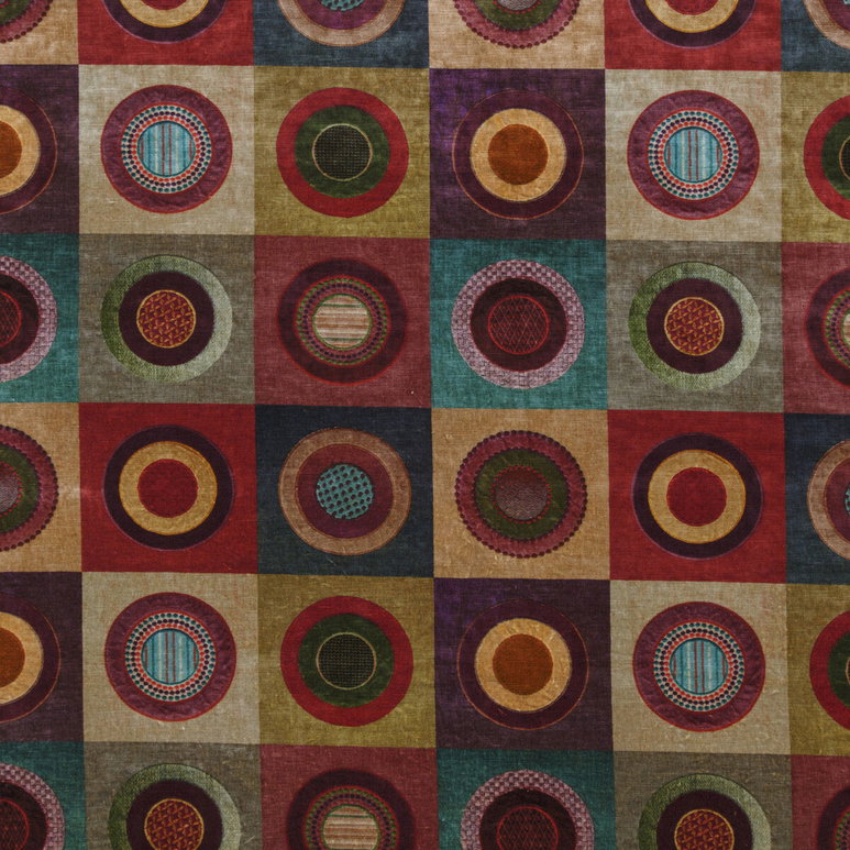 Mulberry Dress Circle Velvet Red/Plum Fabric