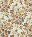Mulberry Artist Garden Spice Fabric