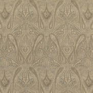Mulberry Canvas Paisley Mineral Fabric