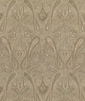 Mulberry Canvas Paisley Mineral Fabric