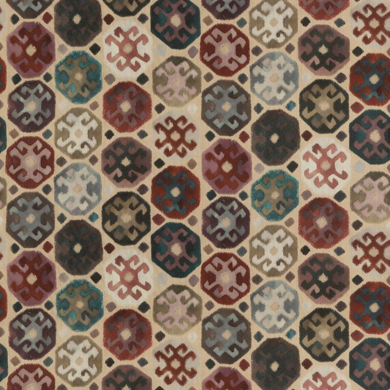 Mulberry Curiosity Plum Fabric