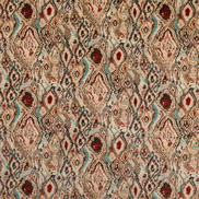 Mulberry Paint Box Teal/Spice Fabric
