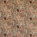 Mulberry Paint Box Teal/Spice Fabric