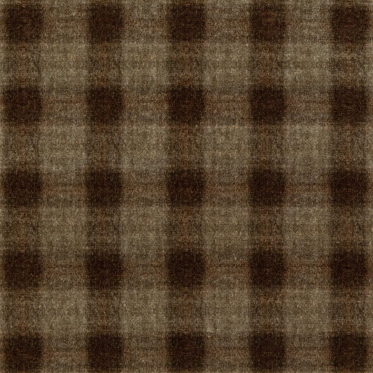 Mulberry Highland Check Woodsmoke Fabric